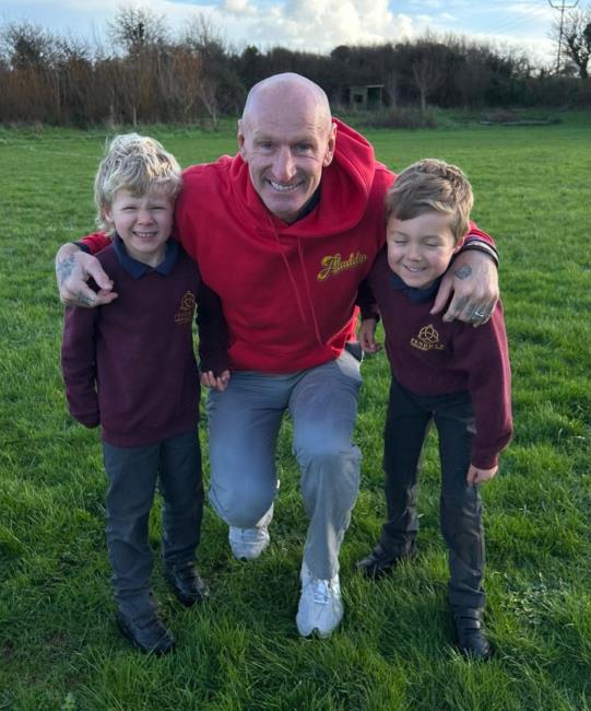  A strong front row with Gareth as hooker